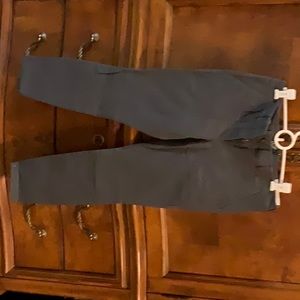 NWT Loft dark gray modern skinny ankle jeans size 6P